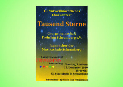 Adventskonzert 1000 Sterne