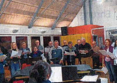 Endlich wieder auftreten