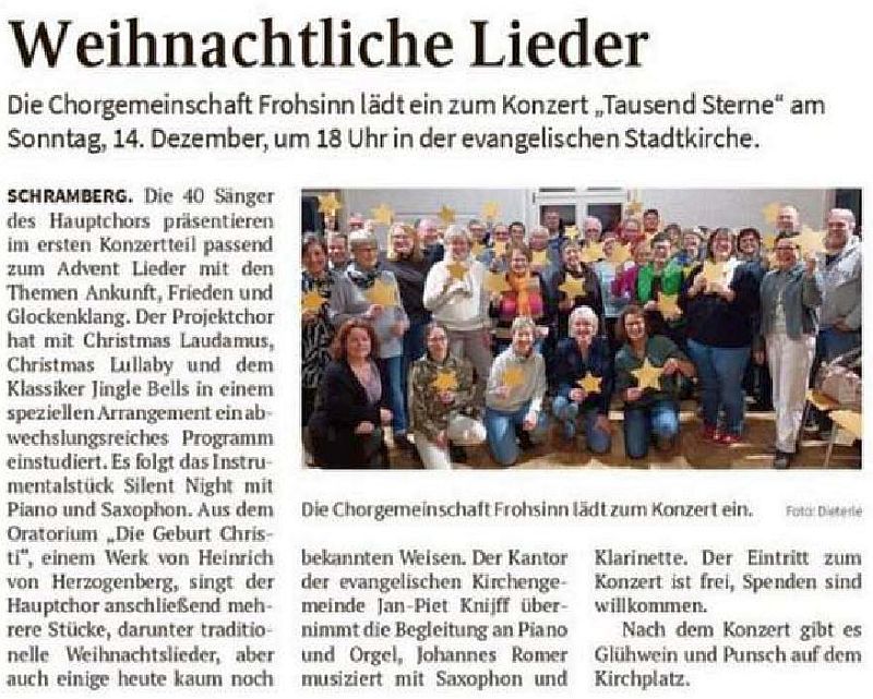 Weihnachtliche Lieder