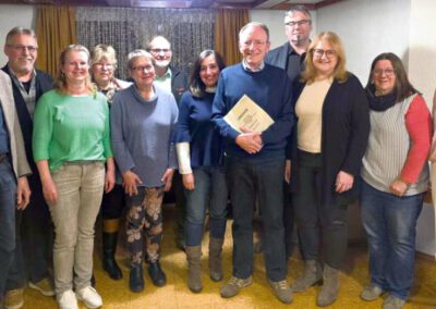 Arnhold Budick singt seit 65 Jahren im Chor