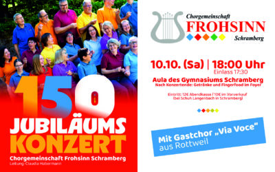 150-jähr. Jubiläumskonzert